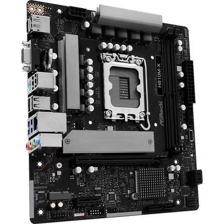 Asrock H810M-X desktop alaplap microATX