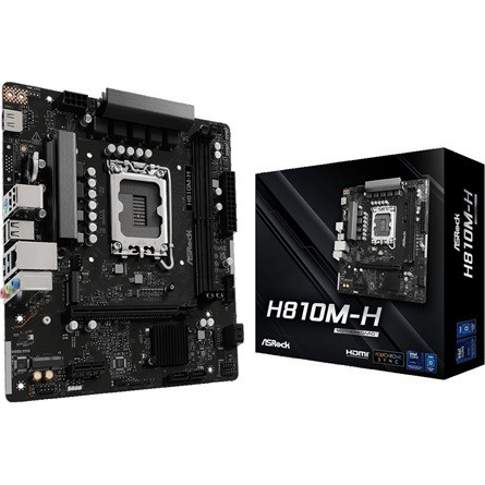 Asrock H810M-H desktop alaplap microATX