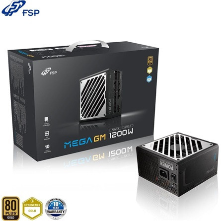 FSP MEGA GM ATX desktop tápegység 1200W 80+ Gold BOX