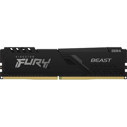 Kingston FURY Beast 8GB 3600MT/s DDR4 memória Non-ECC CL17 fekete