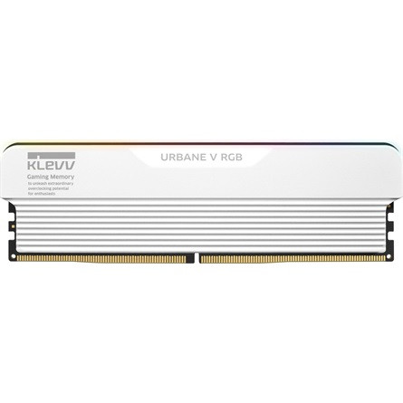 KLEVV URBANE V RGB 32GB 6000MT/s DDR5 memória CL28 Kit of 2 fehér RGB