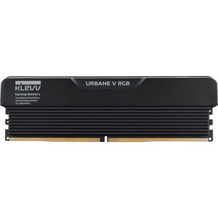 KLEVV URBANE V RGB 32GB 6400MT/s DDR5 memória CL30 Kit of 2 fekete RGB