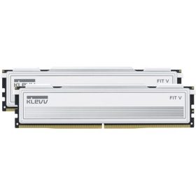 KLEVV FIT V 32GB 6000MT/s DDR5 memória CL28 Kit of 2 fehér