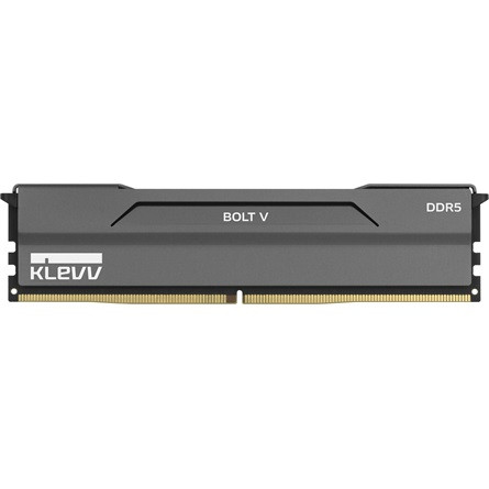KLEVV BOLT V 32GB 6000MT/s DDR5 memória CL30 Kit of 2 AMD-re optimalizált szürke