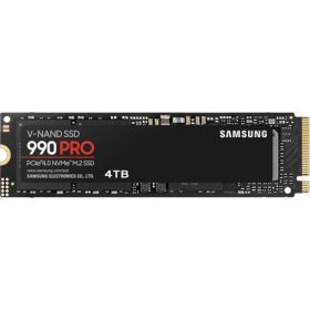 Samsung 990 PRO 4TB PCIe x4 (4.0) NVMe M.2 2280 SSD fekete